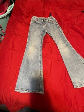 Wrangler Girls Light Blue Flare Jeans
